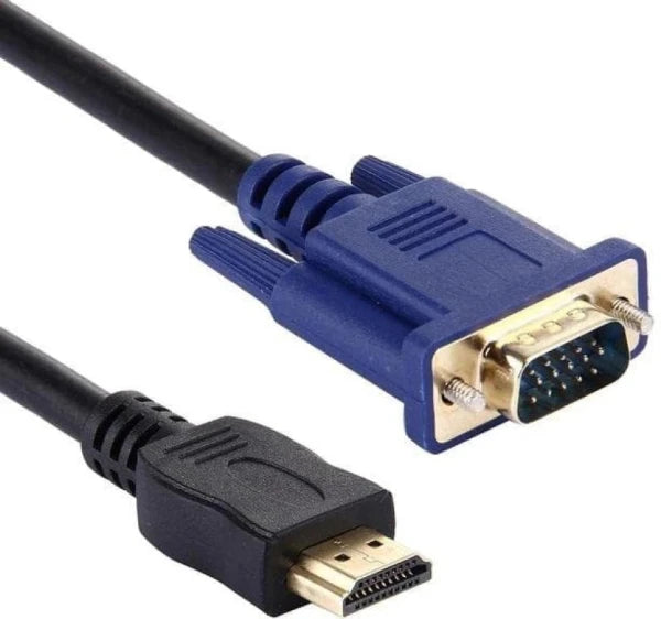 Cable HDMI male - VGA male 1.5m Black