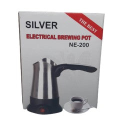 Electrical Brewing Pot Silver NE-200 