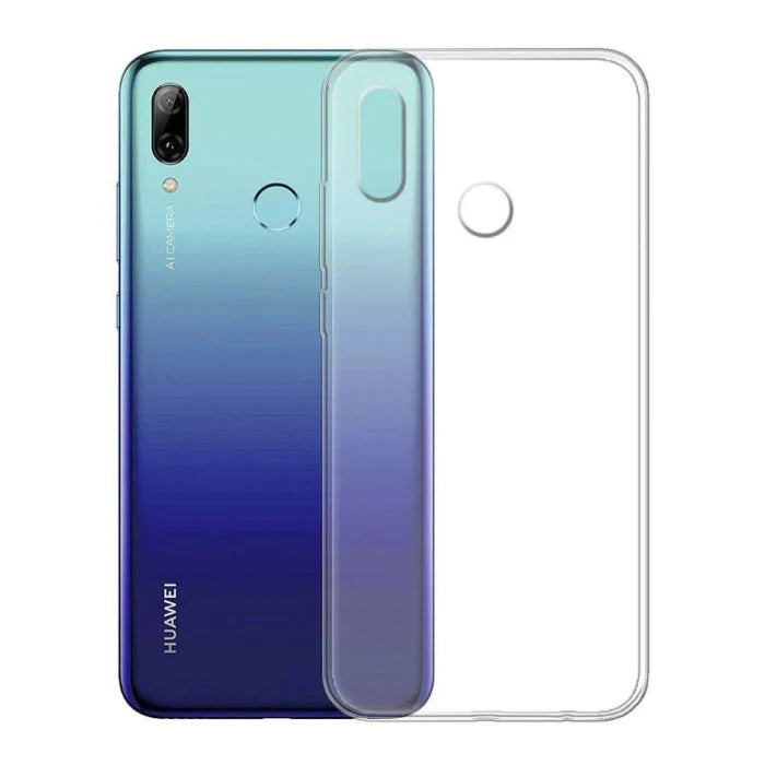 Premium Silicone Case for P Smart Plus 2019 Clear 