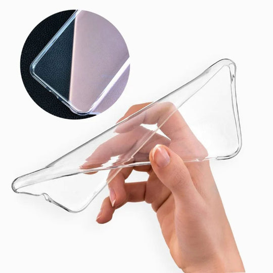 Cookover Transparent Silicone Back Case for Samsung Galaxy S26