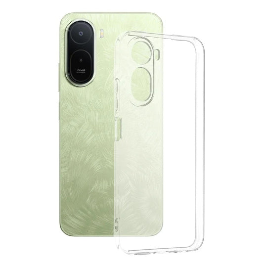 Cookover Transparent Silicone Back Case for Redmi A7 PRO / Poco C81 / C85x