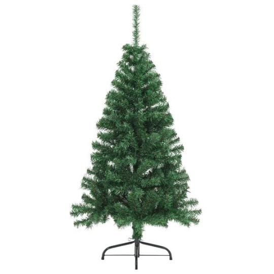 artificial Christmas Tree Half Base Green 115 cm
