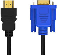 Cable HDMI male - VGA male 3M Black