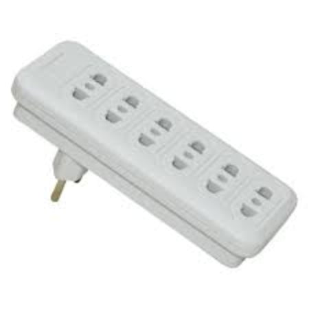 Electric Plug Extension Cord 6 in 1 Socket