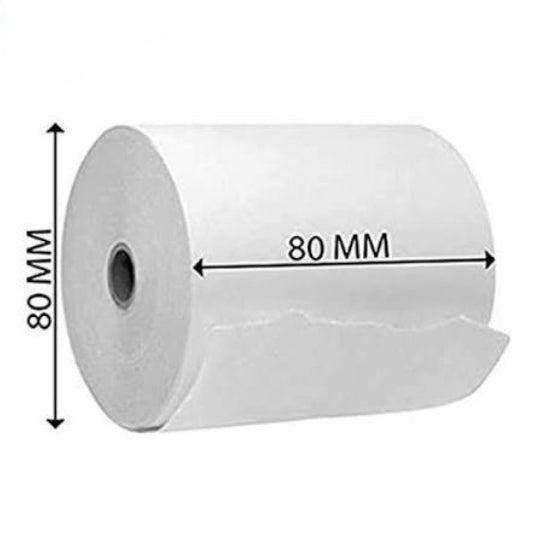 A&G Thermal Receipt Paper Roll POS 80x80mm 65m 48gsm - 1pc