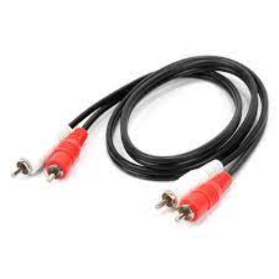 Cable 2x RCA to 2x RCA Male AV Video Audio Cable 1.5M