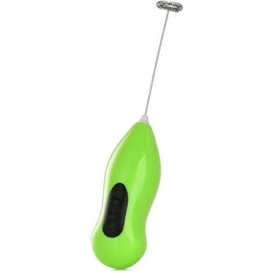 Foam Maker Battery Comfortable Handle Detachable for Matcha Cappuccino Egg Light Green