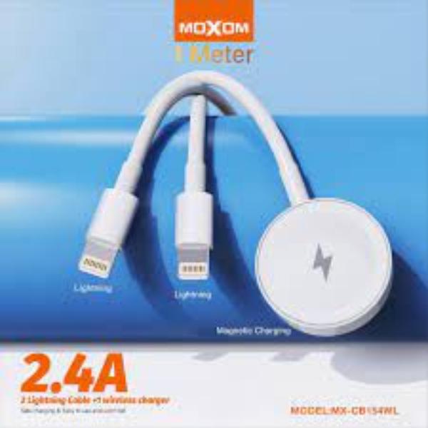 MOXOM 3 IN 1 Charging Cable FOR IP Phone / IWatch