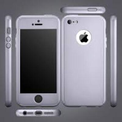 Steel Cover For iPhone 5 /5s / 5C / 5SE  Grey