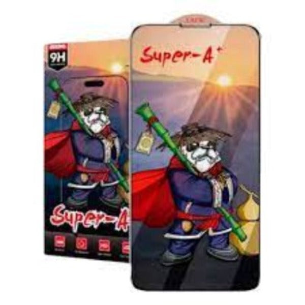 9H Super- A+Tempered Glass for IPH 15 Pro Max (Full Screen)