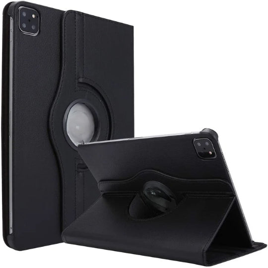 Smart Book Case 360° Rotating Stand Book Cover for ipad Air 13 Inch 2026/2025/2024/M4/M3/M2 Black
