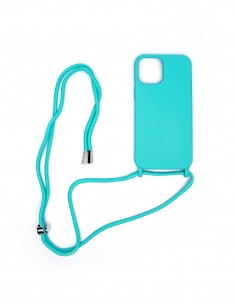 TPU Silicone Back Cover With Cord For iP-12/12 Pro