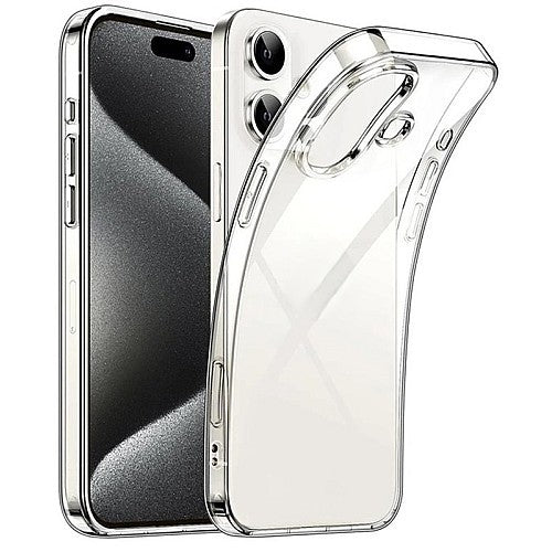 Premium Silicone Back Cover Case For Iphone 17