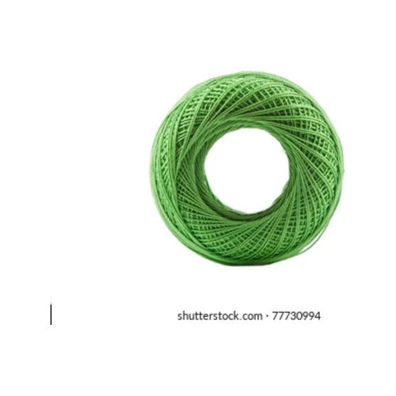 Cotton Wheel Rope Isolated