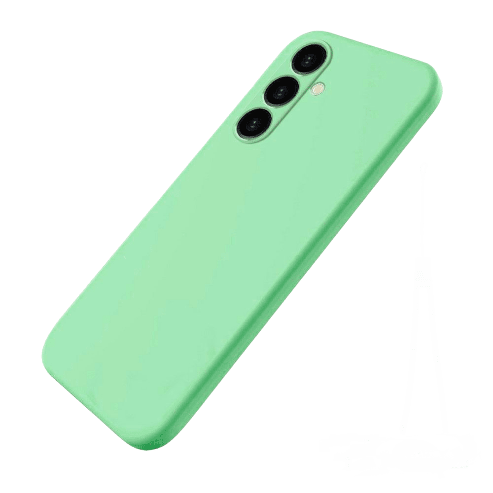 Premium Silicone Case for Sam S23 FE Light Green 