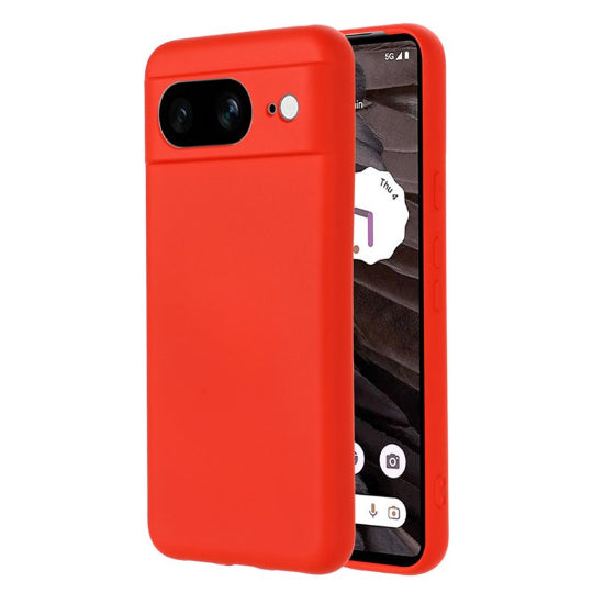 Tpu Silicone Back Case for Google Pixel 8 Red