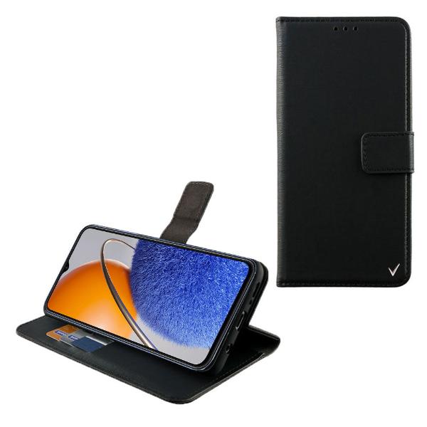 VOLTE-TEL CASE HUAWEI NOVA Y61/ENJOY 50Z 6.52" ALLURE MAGNET BOOK STAND CLIP BLACK