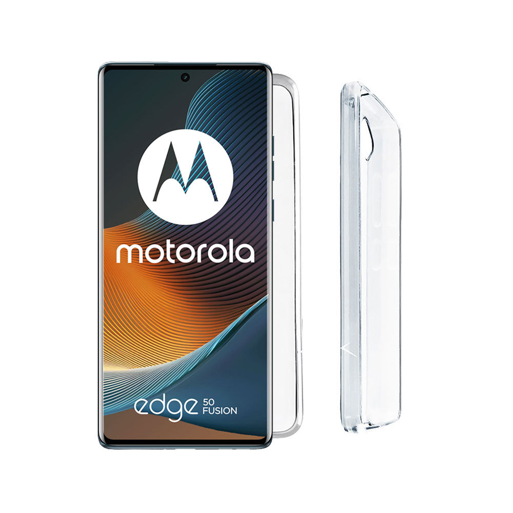 VOLTE-TEL CASE MOTOROLA MOTO EDGE 50 FUSION 5G XT2429-2 6.7" SLIMCOLOR AIR TPU CAMERA GUARD TRANSPARENT