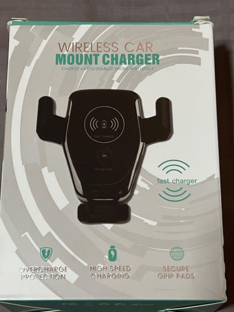 Wireless Charger - Mobile Phone Charging & Support Base For Car - Wireless Car Fast Charger