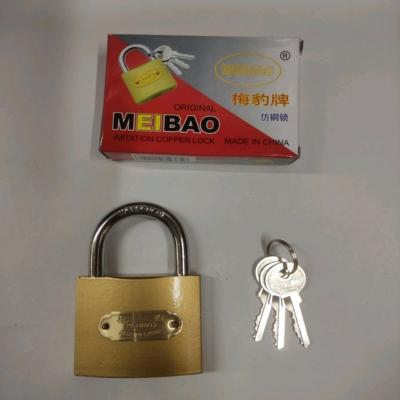 60 mm Meibao Imitation Copper Lock, 3 Keys