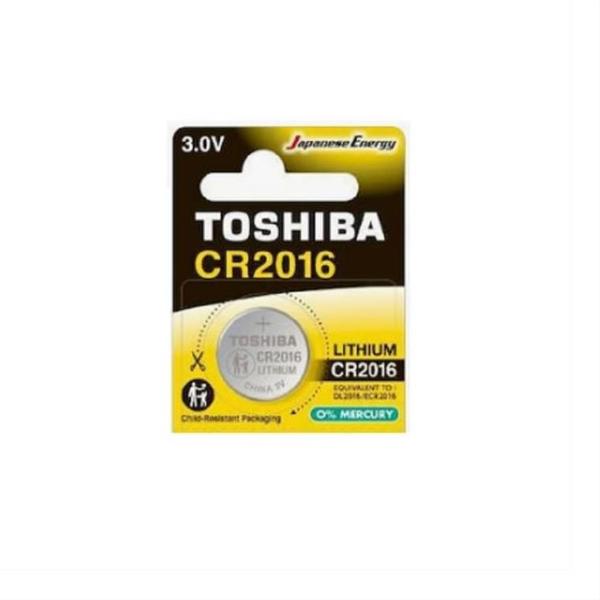 TOSHIBA Lithium Battery CR2016 3V, 1pcs