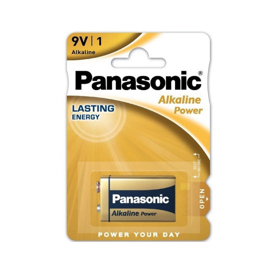 Panasonic Alkaline Battery 9V Power | 6LR61 1Pcs