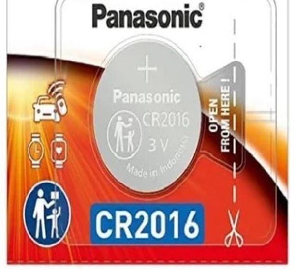 Panasonic Lithium Coin Cells Battery CR2016 3V (1PCS)