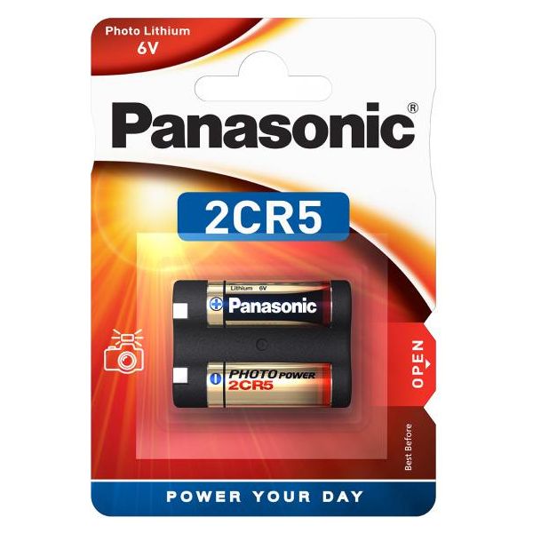 Panasonic Lithium Battery 2CR5 6V