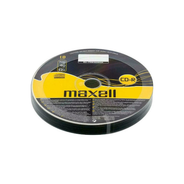 MAXELL CD-R 10 PACK 700MB