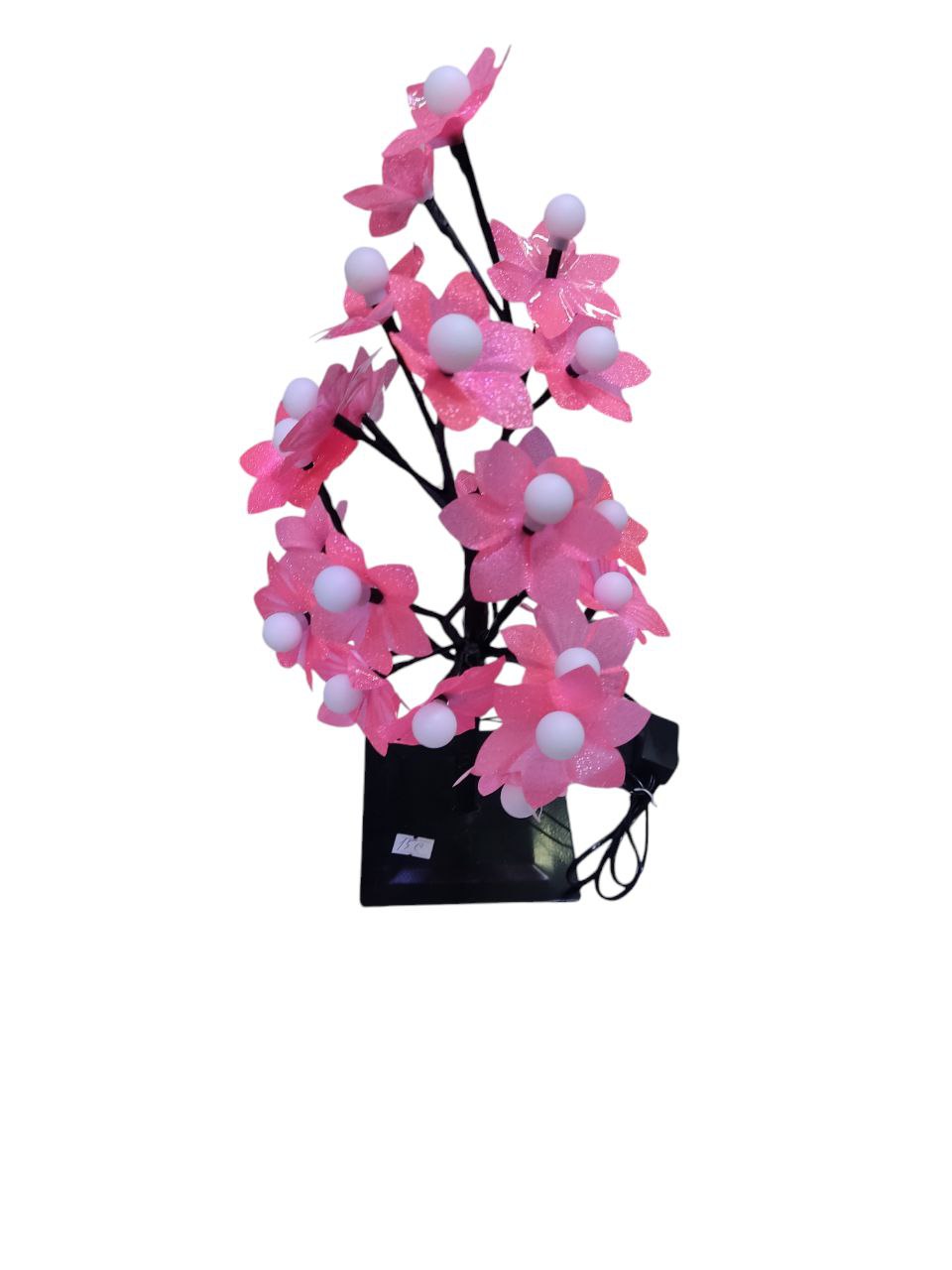 Decorative illuminated cherry tree with Led lights Multicolor 40cm high (Rose)