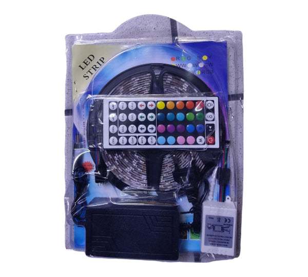 Led Lights for Bedroom LED Lights with Remote 5050 RGB LED Strip Lights, LED Lights for Room Party Decoration (5m)