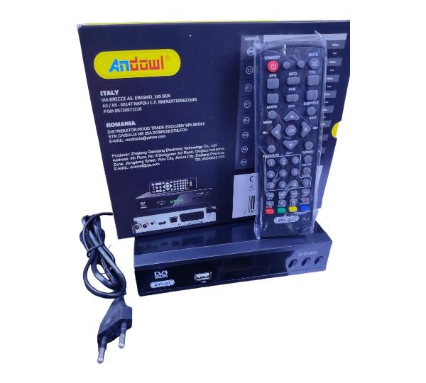 Andowl Q-DV900 Mpeg-4 Digital Receiver 4K UHD Connections SCART / HDMI