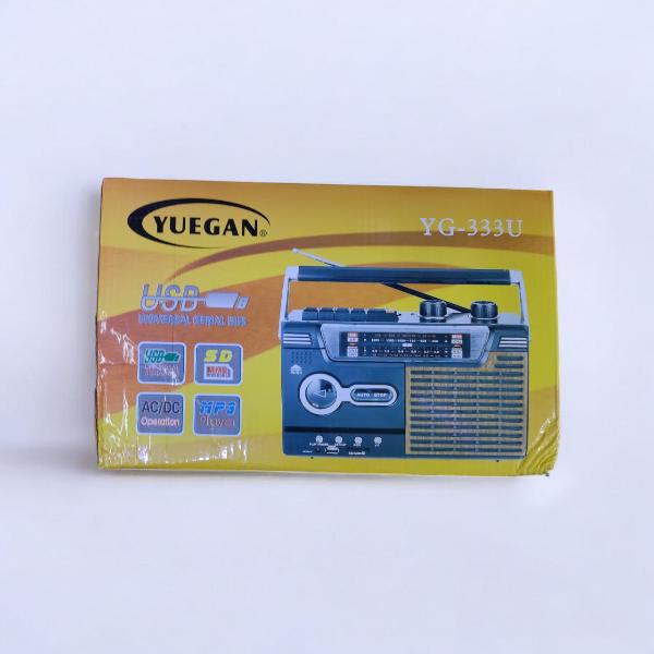 Cassette Player Tape Recorder Yuegan YG-333U USB/SD Mp3 Player, Power - Battery OEM