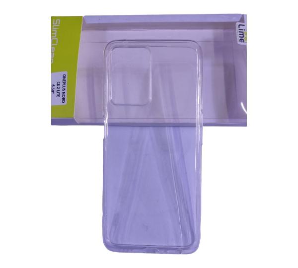 LIME CASE ONEPLUS NORD CE 2 LITE 6.59" SLIMCLEAR TRANSPARENT