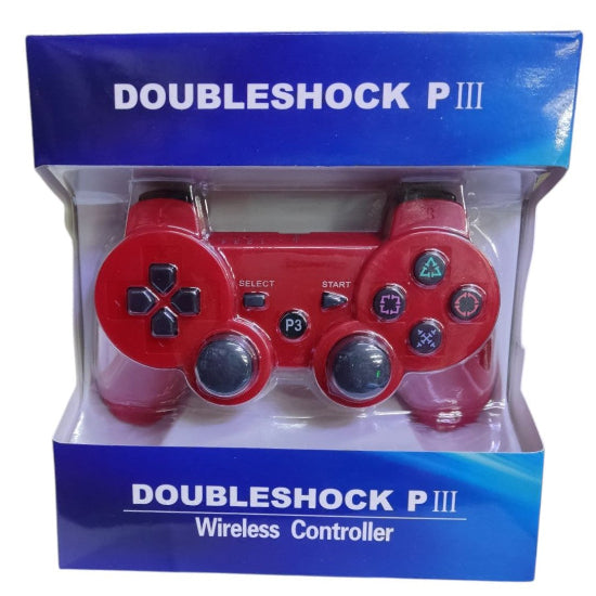 Dual Shock For PS3 Wireless  Controller Red