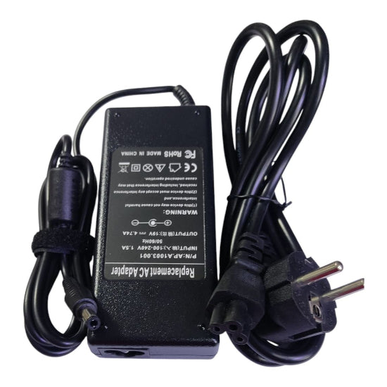 Oem Laptop Power Supply & Charger For Toshiba 19V 4.74A 5.5x2.5