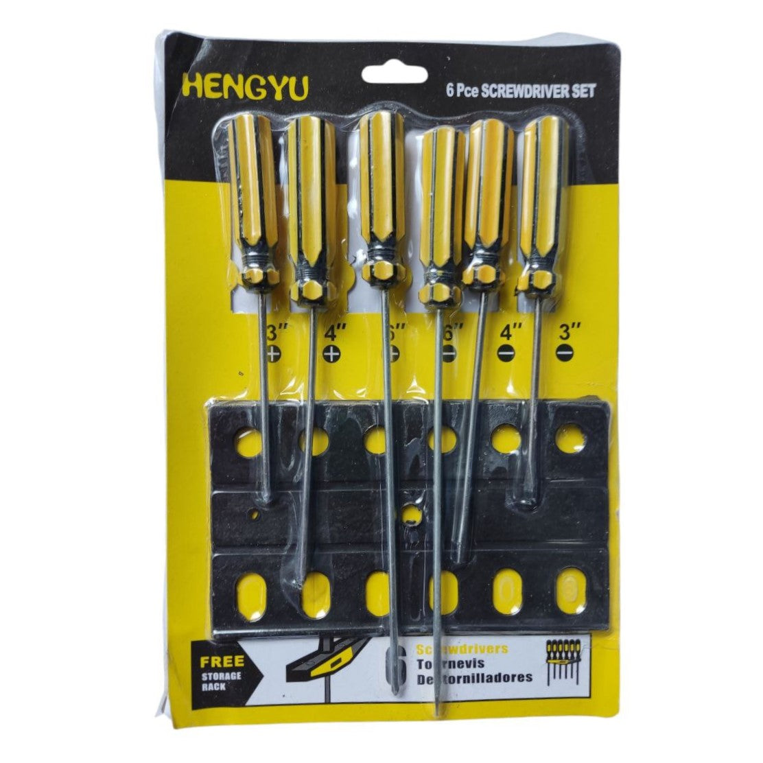 Hengyu Screwdriver Portable Repair Hand Tools 6Pcs Set Screwdriver