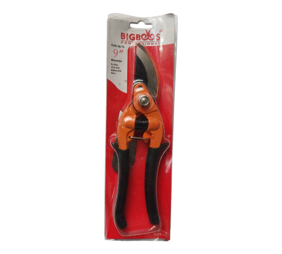 Bigboos Professional Cuts Up To 9" Diameter By-Pass Style With Replaceable Blade Carpet Cutters, Industrial Scissors