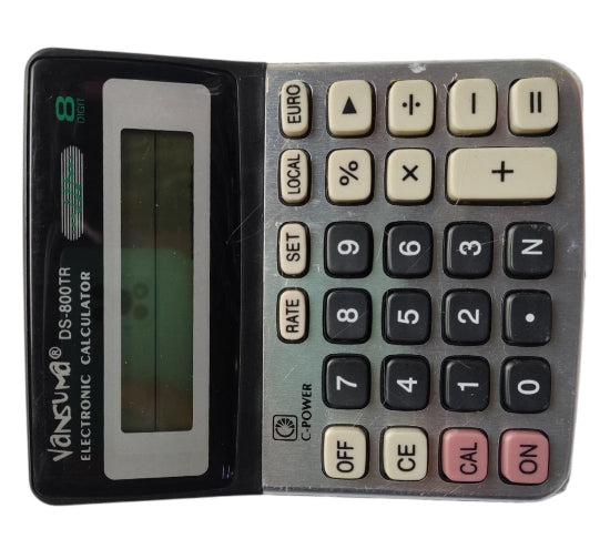 Vansuma Electronic Calculator 8 Digit DS-800TR