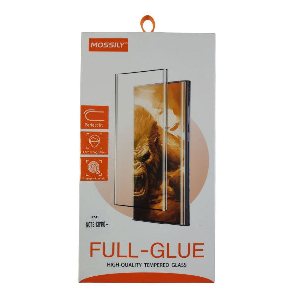 Mossily High-Quality Full Glue Tempered Glass For Redmi Note 13 Pro Plus