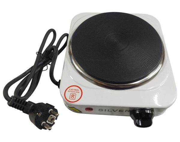 Silver Electric Stove Single burner 1000W LP29