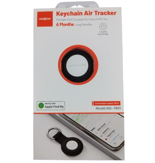 Moxom Keychain Air Tracker Portable And Compact For Works With Apple Find FD 11 MX-TR01