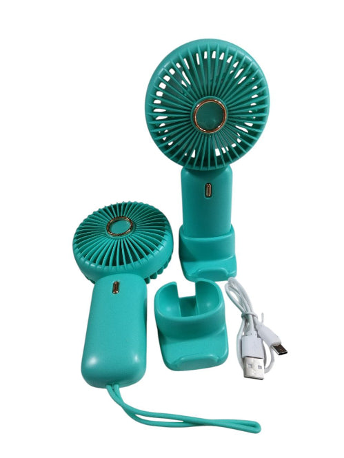 Handheld Desktop USB Fan Rechargeable Small Quiet Personal Fans Portable DD-132