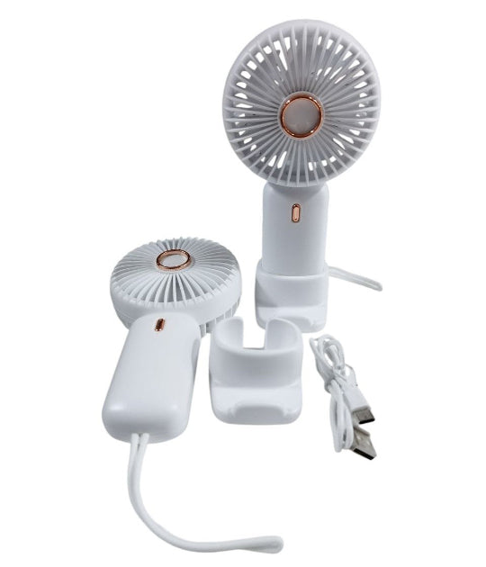 Handheld Desktop USB Fan Rechargeable Small Quiet Personal Fans Portable DD-132