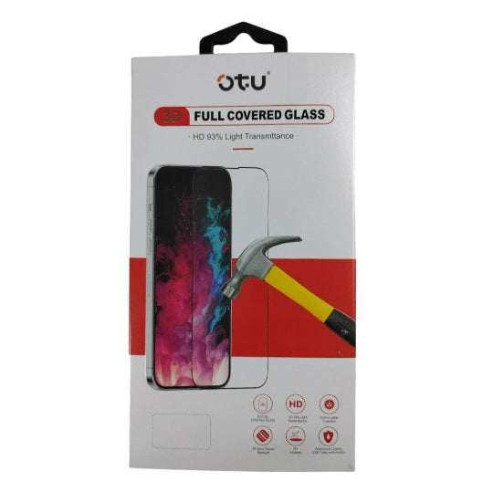 OTU Full Covered Glass Screen Protector for iPhone 15
