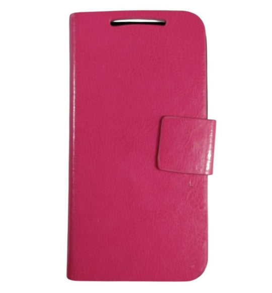 Book Cover For HTC DESIRE 500 Hot Pink