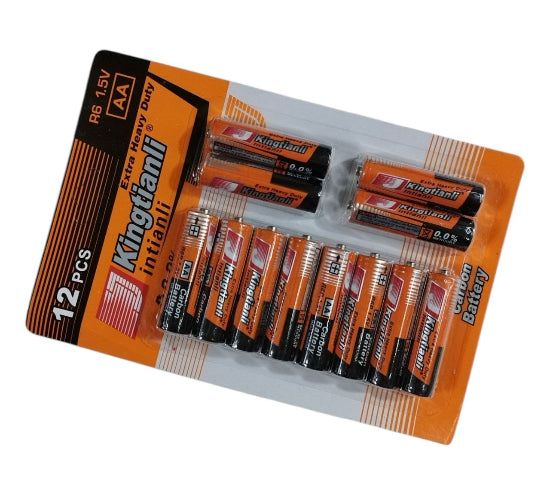 Kingtianli Intianli  Extra Heavy Duty Battery AA 1.5V/12PCS