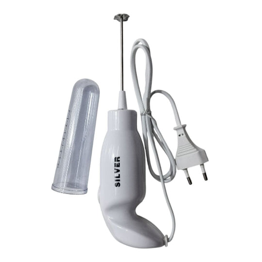 Silver Electric Hand Mixer 15W White HB-202B
