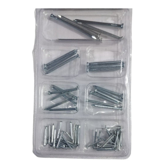 7 Size Hardware Nails Assortment Kit for Wood Nails, Wall Nails steel nail
