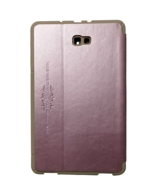 Stand Protective Tablet Book Cover Case For Samsung Galaxy Tab A 10.1" (2016) SM-T580 / T585 / T587 (Rose Gold)